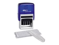 Colop - Mini tampon dateur S260 à faire soi-même - 2 lignes