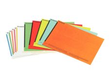 Esselte Orgarex - 10 Étiquettes pour dossiers suspendus tiroirs - coloris assortis