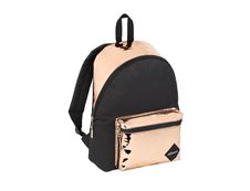 Sac à dos #Diamond 1 compartiment - noir et rosé doré - Viquel