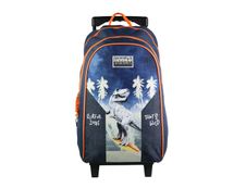 Sac à dos à roulettes Vorax Dinosaure - 2 compartiments - bleu - Bagtrotter