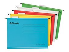 Esselte Pendaflex - 5 Dossiers suspendus pour tiroirs - coloris assortis - fond V