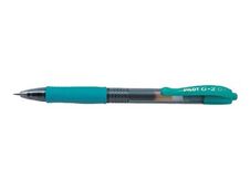 Pilot G-2 - Roller encre gel rétractable - 0,7 mm - turquoise