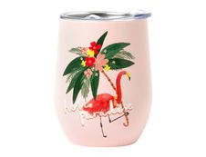 Legami Hot & Cold - Verre isotherme 325 ml - flamant rose