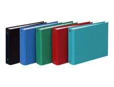 Exacompta - classeur à anneaux - pour A5, 125 x 200 mm - couleurs assorties