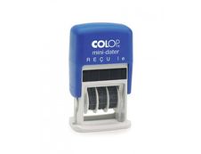 Colop - Tampon Dateur bicolore S160 - Faxé le