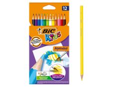BIC Kids Aquacouleur - 12 Crayons de couleur aquarellables