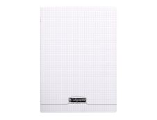 Calligraphe 8000 - Cahier polypro 24 x 32 cm - 192 pages - petits carreaux (5x5 mm) - transparent