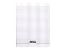 Calligraphe 8000 - Cahier polypro 24 x 32 cm - 192 pages - grands carreaux (Seyes) - transparent