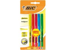 BIC Highlighter - Pack de 5 surligneurs - couleurs assorties