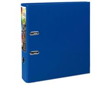 Exacompta Prem'Touch - Classeur à levier - Dos 80 mm - A4 Maxi - pour 715 feuilles - bleu foncé