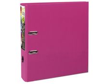 Exacompta Prem'Touch - Classeur à levier - Dos 80 mm - A4 Maxi - pour 715 feuilles - framboise