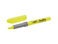 BIC Marking Highlighter Grip - Surligneur - jaune