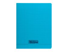 Calligraphe 8000 - Cahier polypro 24 x 32 cm - 48 pages - grands carreaux (Seyes) - bleu