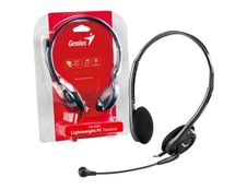 Genius HS-200C - Casque filaire avec micro - gris