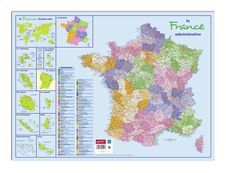 Bouchut - Sous-main France administrative - 40,5 x 55 cm