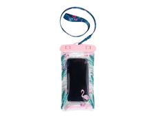 Legami Good Vibes Summer Collection - Etui de protection étanche pour téléphone portable - flamant rose