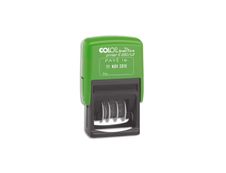 Colop Tampon dateur Printer Green line S 260L - formule "Payé le" - Bicolore