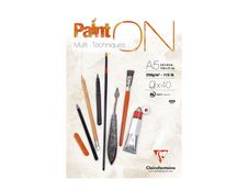 Clairefontaine Paint ON - bloc encollé - A5 - 40 feuilles