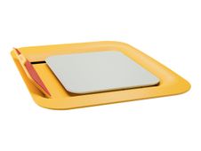 Leitz Ergo Cosy - Support pour ordinateur portable jusqu'à 17" - jaune chaleureux