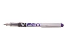 Pilot V Pen - Stylo plume - violet - 0,4 mm - pointe moyenne