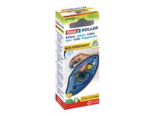 Tesa - Roller de colle - 8.4 mm x 8.5 m - jaune - repositionnable