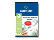 Canson - 50 feuilles à dessin - A4 - 90G - blanc