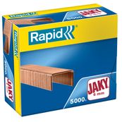 Rapid - Boîte de 5000 Agrafes cuivrées - JAKY 6 - jusqu'à 20 feuilles
