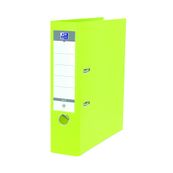 Oxford Smart Pro+ - Classeur à levier - dos 80 mm - A4 - pour 570 feuilles - vert clair