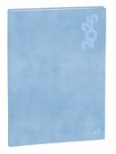 Quo Vadis - Agenda - 2025 - Ministre - Semainier Planning - Français - Gaïa - Bleu - 13 mois de décembre à décembre - 16x24 cm - Papier Clairefontaine blanc - Fabrication française