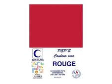 Elve Class Pep's - 12 chemises - 210 gr - 240 x 320 mm - rouge vif 