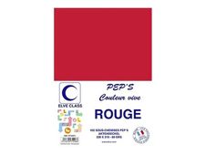 Elve Class Pep's - 102 sous-chemises - 80 gr -220 x 310 mm - rouge