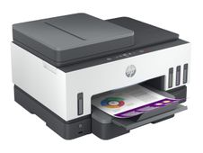 HP Smart Tank 790 All-in-One - Imprimante multifonction - couleur - jet d'encre - rechargeable - Letter A (216 x 279 mm)/A4 (210 x 297 mm) (original) - A4/Legal (support) - jusqu'à 13 ppm (copie) - jusqu'à 15 ppm (impression) - 250 feuilles - 33.6 Kbits