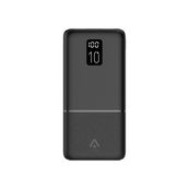 Abyx - Powerbank / batterie de secours avec afficheur - 10000Mah - noir