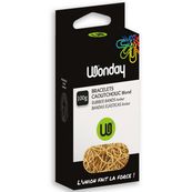 Wonday - Bracelets caoutchouc - élastiques - 1 cm x 15 cm - 100 g