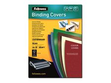 Fellowes - 25 couverture à reliure A4 (21 x 29,7 cm) - 250 g/m² - blanc