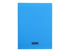 Calligraphe 8000 - Cahier polypro 24 x 32 cm - 140 pages - grands carreaux (Seyes) - bleu