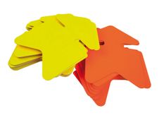 Apli Agipa - 25 flèches fluo non effaçables - jaune/orange - 24 x 32 cm