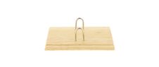 Lecas - Socle éphéméride en bois - 14,5 x 20 cm
