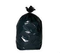 20 Sacs poubelle noir 100L - 35 microns