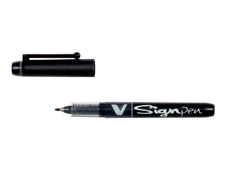 Pilot V Sign Pen - Feutre - pointe moyenne - noir