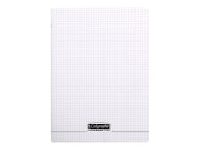 Calligraphe 8000 - Cahier polypro A4 (21x29,7 cm) - 96 pages - petits carreaux (5x5 mm) - transparent