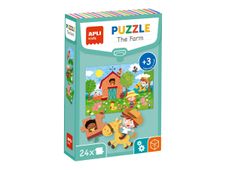 APLI kids - The Farm Puzzle - puzzle - 24 pièces