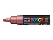Posca - Marqueur peinture pointe large - rouge métallique