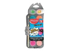 Maped Color'Peps Super Pigmented - 12 tubes de gouache - couleurs assorties