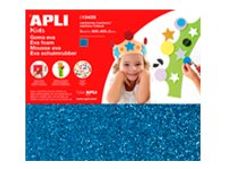 APLI kids - 1 feuille mousse - EVA - 60 x 40 x 0.2 cm - or pailleté