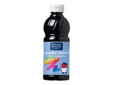Lefranc Bourgeois Enfants Redimix - peinture - gouache - noir - 500 ml