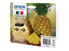 Epson 604 Ananas - pack de 4 - noir, jaune, cyan, magenta - cartouche d'encre originale