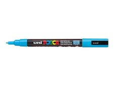Posca - Marqueur paillette pointe fine - bleu clair