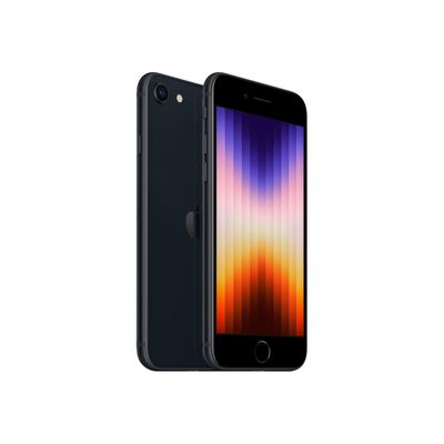 0194253014065-Apple iPhone SE 2022 (3e gen) - Smartphone - 5G - 128 Go - noir-Multi-angle-3