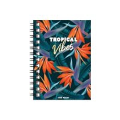8052461969244-Legami Tropical - Agenda spiralé 1 semaine par page - 8,5 x 13 cm-Avant-0